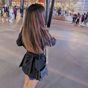 Vertigo Paris Trench Midi Coat Black Animal Print Size Medium 🐆